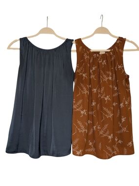 Set Of 2 Loft Outlet Tank Tops